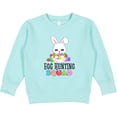 thumbnail image 2 of Inktastic Egg Hunting Squad with Easter Bunny Toddler Sweatshirt, 2 of 4