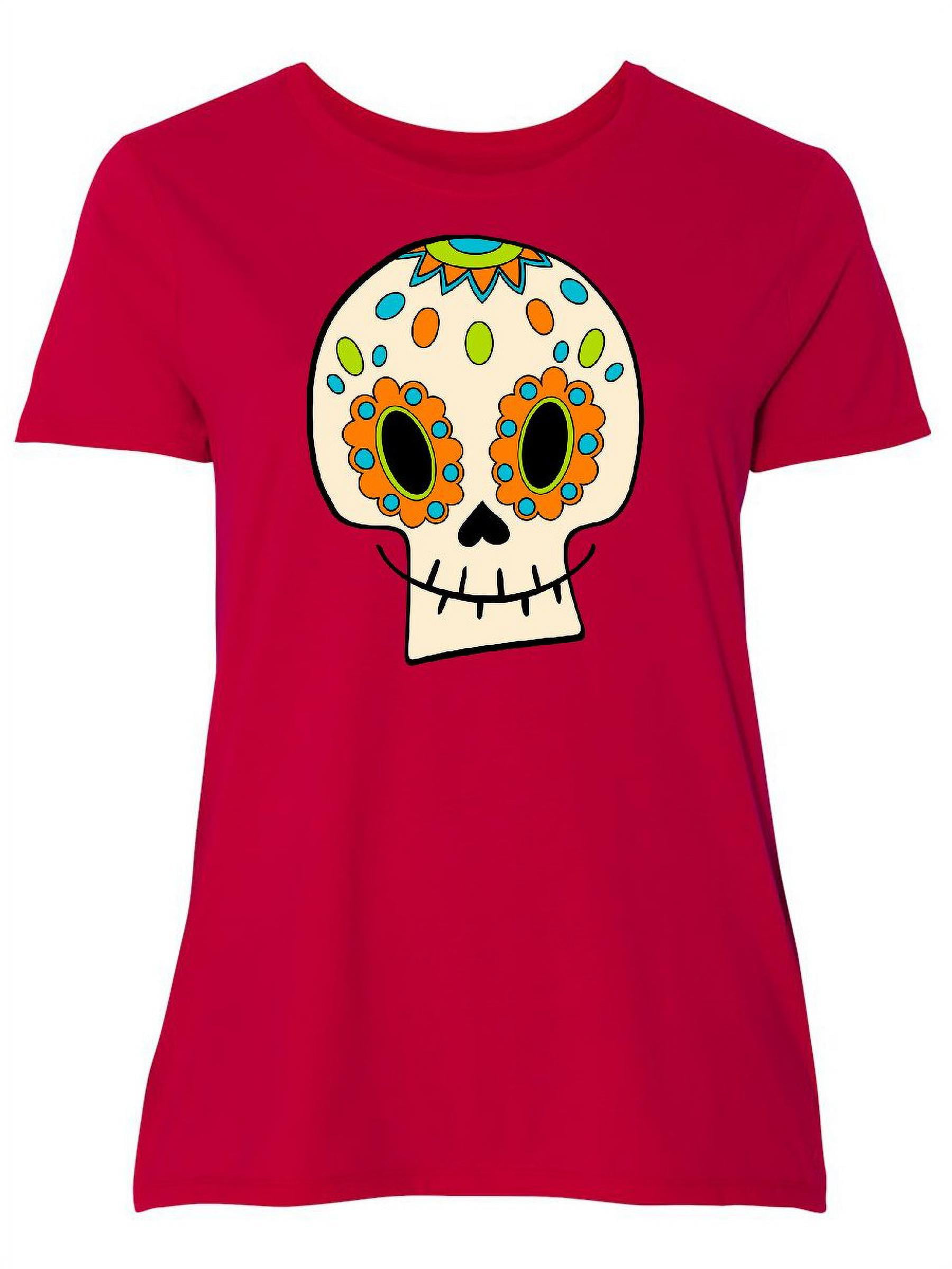 Sugar Skull Saint Patricks Day of Dead T-Shirt Size S-5XL