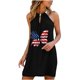 thumbnail image 1 of Vestido de mujer estampado elegante casual sin mangas vestido de chaleco OAVQHLG3B Store  lin121212, 1 of 3