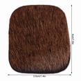thumbnail image 4 of BIMZUC 5pcs Archery Arrow Rest Adhesive Silent Bow Stick Plate Premium Cowhide Leather Outdoor Target Shooting Accessories Universal Replacement For Recurve Bows Brown, 4 of 9