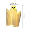 thumbnail image 3 of FEOLGEHLY Halloween Decorations Outdoor Indoor, Ghost Decor with String Lights, Light Up Ghost Halloween Battery Operated Hanging Ornament for for Outside Yard Tree Porch, Haunted House Props, White, 3 of 6