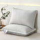 thumbnail image 5 of Almohada de Hotel: Fibra Transpirable, Funda Fresca, Lavable a Máquina. Ideal para El Hogar, Viajes y Regalos. Disponible En Gris, Rosa, Verde y Blanco., 5 of 6