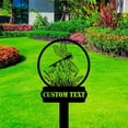 thumbnail image 2 of Handmadetneonsign Dragonfly Memorial Metal With Stake, Dragonfly Metal Name Sign Stake, Dragonfly Metal Stake Decor 45485, 2 of 5
