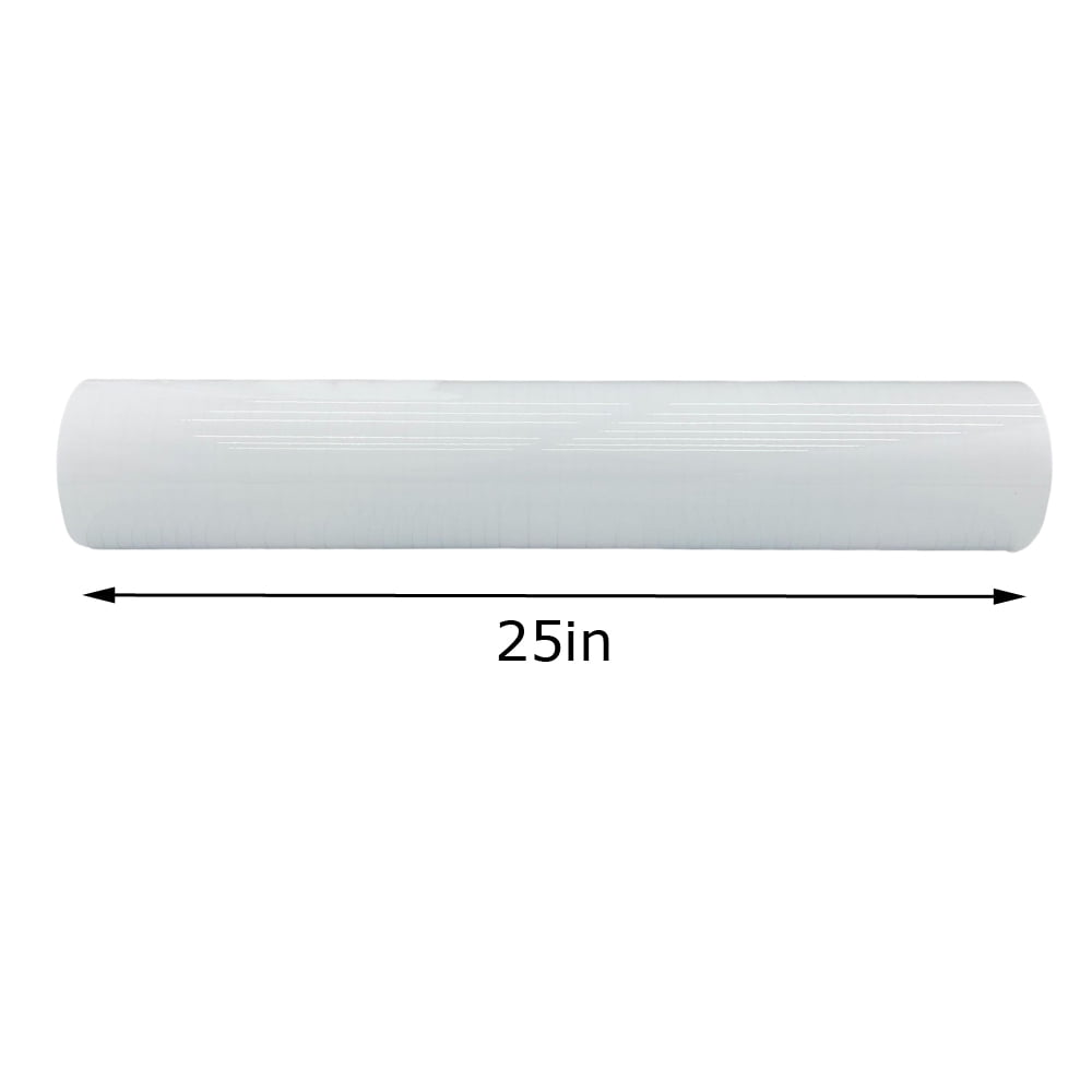 25In x 91.86Ft Glossy Cold Laminating Film Clear Self-Adhesive Laminating Vinyl Roll Film