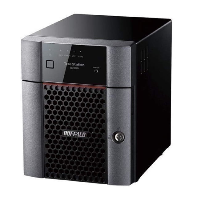 BUFFALO TeraStation 3420DN NAS de escritorio SMB de 4 bahías de 16 TB (4x4 TB) con discos duros incluidos Almacenamiento conectado en red