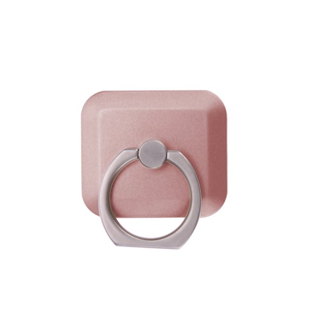 Soporte para teléfono con anillo de dedo de 360 grados para teléfono inteligente (oro rosa)