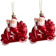 thumbnail image 1 of Colgantes De Navidad Adornos De Árbol De Navidad Para Decoraciones De Árboles De Navidad 2 Piezas seitruly HA042010-04, 1 of 6