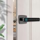 thumbnail image 5 of Fingerprint Smart Door Lock with Handle 4 in 1 Keyless Entry Tuya APP Key Passcodes Smart Knobs for Front Door Bedroom Apartment Hotel Black, 5 of 5