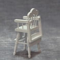 thumbnail image 3 of Mini Furniture Model Kids Mini High Chair Toys for Table Seat Mold, 3 of 5