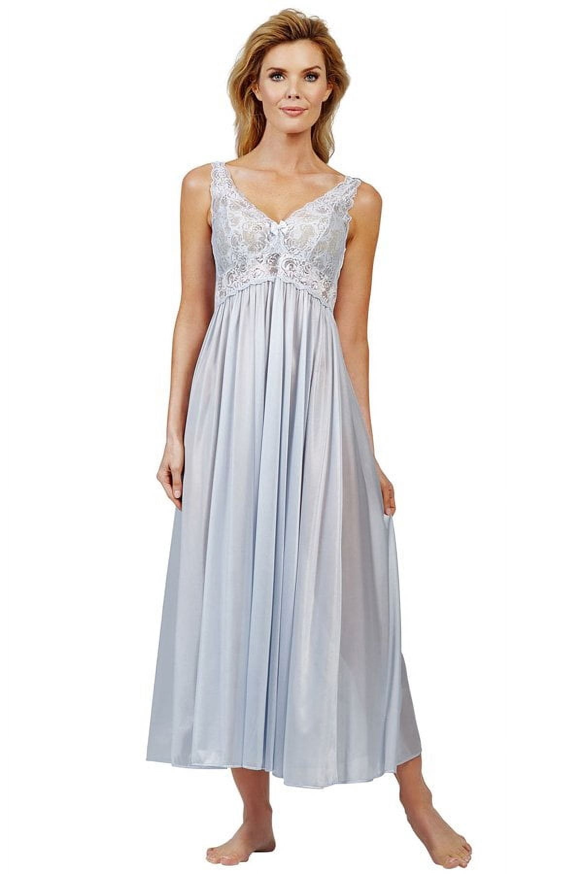 Velrose Lingerie Shadowline Silhouette Gown and Peignoir Set 51737/51737X