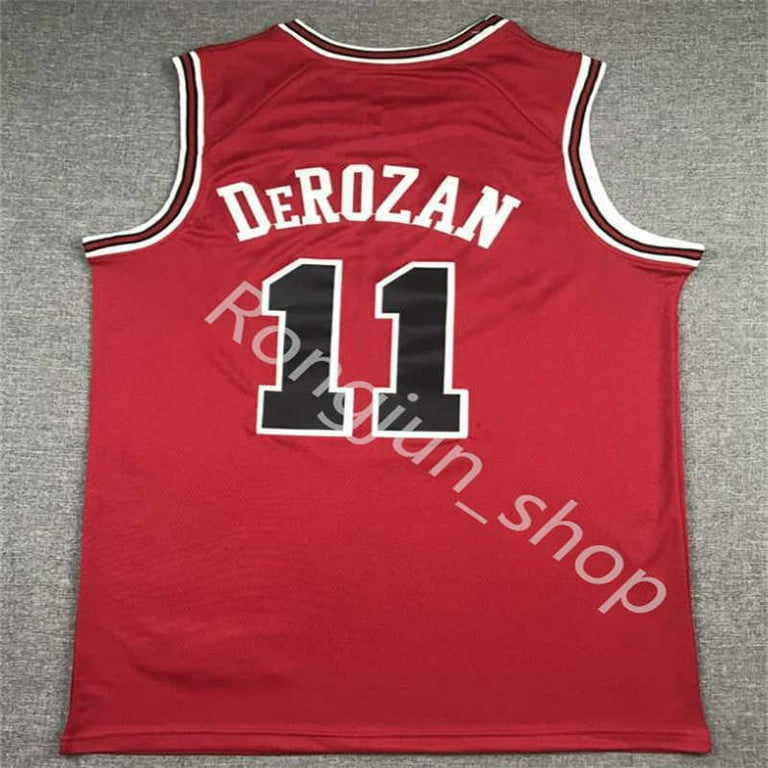 NBA_ Men Stitched 2 Lonzo Ball Basketball Jersey 11 Demar DeRozan 23 Dennis  91 Rodman Scottie 33 Pippen Red White Black Stripe Shirt''nba''jersey 