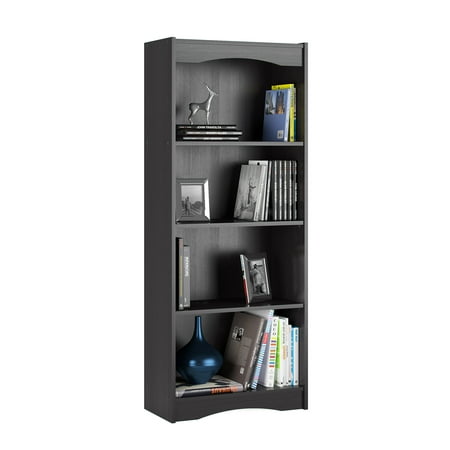 Sonax - 4-Shelf Bookcase - Black