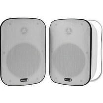 Dayton Audio IO65XTW 6-1/2" IP66 70/100V 8 Ohm Indoor/Outdoor 2-Way Speaker Pair w/ Radiator White