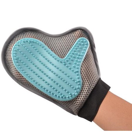 - Pet Gloves, Furniture Pet Hair Remover Mitt, For Cat & Dog - Long & Short Fur, Gentle Deshedding Brush