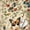 Colourful4, variant on Watercolor Wild Floral Wallpaper Boho Vintage Farmhouse Peel and Stick Waterproof Wallpaper Wall Decor for Bedroom Living Room Bathroom Drawer Dorm Room 17.7 * 78.5 in