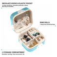 thumbnail image 2 of Easter Travel Portable Square Jewelry Box for Rings, Earrings, Necklaces, Bracelets - Girls and Women, 2 of 6