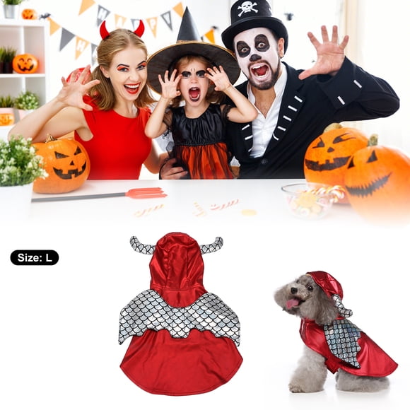 Ropa Para Mascotas Suministros Para Mascotas, Medida Precisa, Cinta Flexible Brillante, Disfraz De Halloween Para Perros Para Juegos De Rol Y Uso Diario
