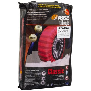 697 Snow Socks for Car, SUV, & Pickup - Better Alternative to Tire Chains  (Pack of 2)