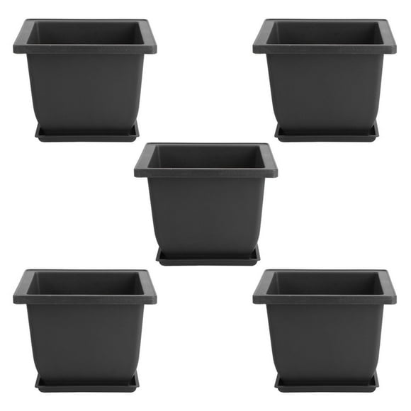AMERTEER Pot Cactus Bowl Succulents Planter Plant Pots Flower Small Air Containers Container Nursery Bonsai Plastic