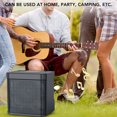 thumbnail image 4 of Mini Karaoke Machine,  Karaoke Speakers Portable Black Easy To Control Powerful Subwoofer Wide Application  for Party for Camping, 4 of 7