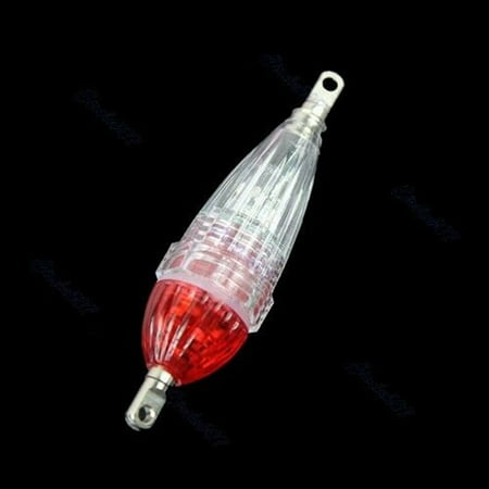 

Flashing LED Deep Drop Underwater Fishing Squid Lure Red Light Flashing Lamp New