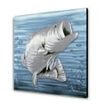 thumbnail image 2 of Bigmouth Bass Art Mural en Métal, 2 of 3