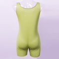 thumbnail image 4 of Women Jumpsuit Sleeveless U-Shaped Neck Bodycon Solid Color Short Jumpsuit, 4 of 6