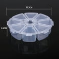 thumbnail image 4 of VONKY Boîte de Rangement pour Bijoux en Plastique 8 Cellules, 4 of 6