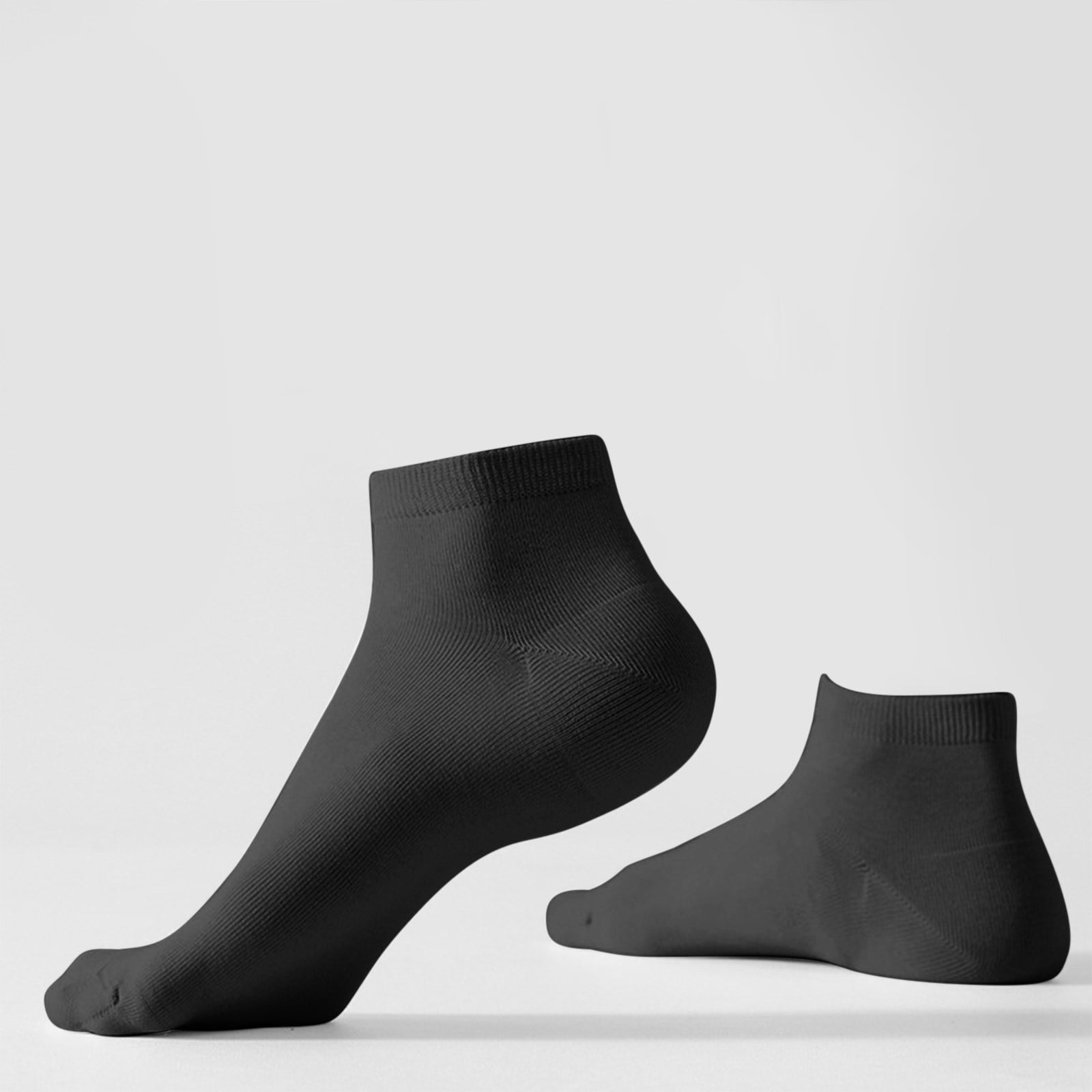 Men’s Cotton Thin Low Cut Ankle Socks – Soft, Breathable, Moisture-Wicking Socks 6-Pack