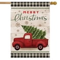 thumbnail image 2 of Briarwood Lane Merry Christmas Pickup Truck House Flag, 2 of 4