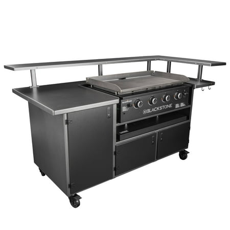 Blackstone 5-Person Chef's Table with Drop-In 36" 4-Burner Griddle