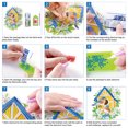 thumbnail image 3 of Cuadros Decorativos Diamond Drill 5D Art Key Rings Art Craft DIY Regalos en forma especial (YSK099) 5pcs DQrwqpou embutido en tela, 3 of 4