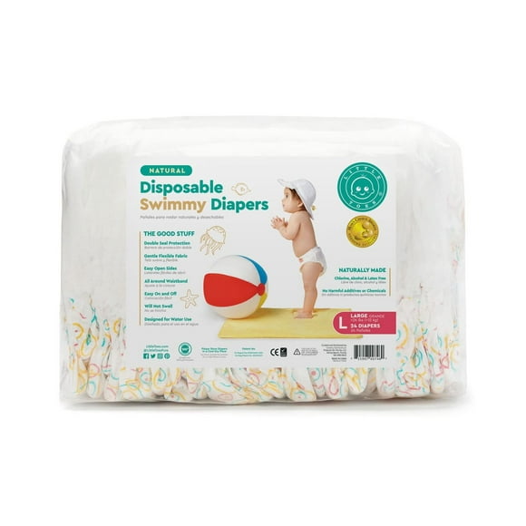 Productos para pañales Swimmy On The Go Little Toes, talla 5 (13-20 libras)