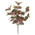 thumbnail image 2 of Dusknt Artificial Plants Outdoor, Uv Resistant Greenery for Outside Planter, No Fade Plastic Plants for Front Porch Patio Garden Balcony Decor(Purple), 2 of 9