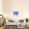 thumbnail image 3 of Global Gallery Avery Tillmon 'Bella Blue' Canvas Wall Art, 3 of 4