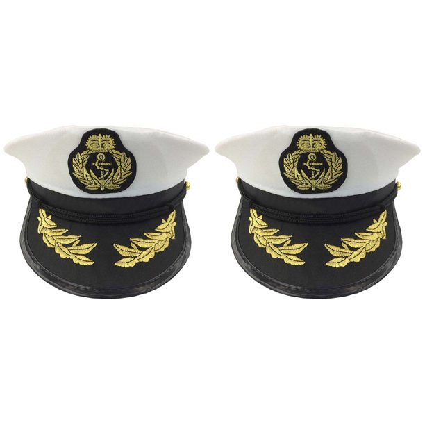 NUOLUX Sailor Hat Kids Navy Costume Captain Baby Beret Yacht Sailors