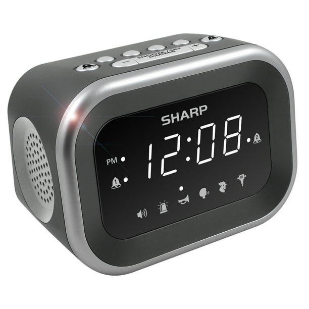 Sharp Big Bang Super Loud Alarm Clock for Heavy Sleepers, 6 Extremely