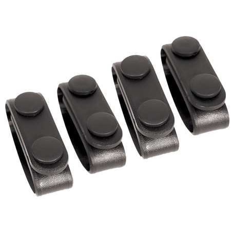 Blackhawk Nylon Belt Keepers - BLACKHAWK! Molded Belt Keepers 44B300BW PKG OF 4 BASKETWEAVE