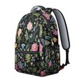 thumbnail image 2 of "Trendy Wildflower Backpack - Sunflower Print College Backpack for Women, Durable & Stylish, Fits Laptop & Notebooks, Great for School & Office", 2 of 6