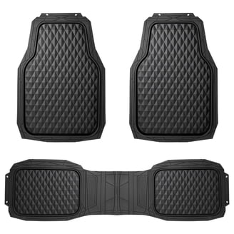 Armor All, All-Season Full Coverage Floor Mats, Black, 3-Piece