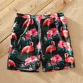 thumbnail image 4 of PatPat Family Ruffle Sleeve Flamingo Print Matching Swimsuits,One piece,Sizes Baby-Kids-Adults, 4 of 10