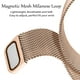 thumbnail image 4 of Pulsera magnética milanesa Joyozy para Apple Watch, oro rosa, 4 of 6