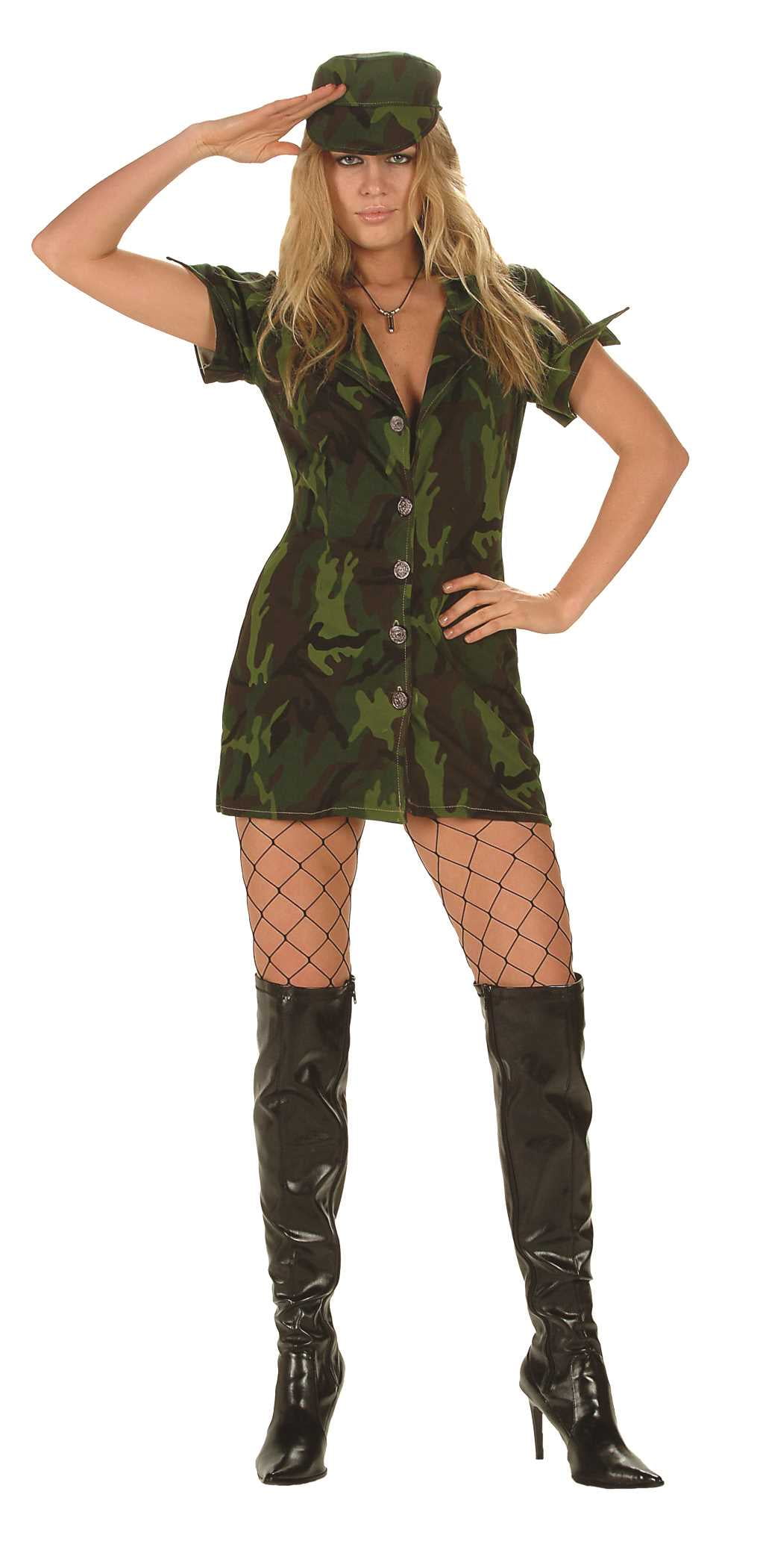 Womens Military Costume