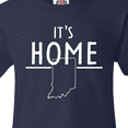 thumbnail image 4 of Inktastic It's Home- State of Indiana Outline Youth T-Shirt, 4 of 5
