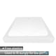 thumbnail image 5 of Funda de somier ALYVIA SPRING, jersey de punto, talla king, blanco, 5 of 6