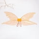 thumbnail image 4 of Alas de Mariposa Blancas Brillantes para Niñas Vestido de Fiesta de Halloween Alas de Hadas de Cigarra ANGGREK Otros, 4 of 8