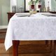 thumbnail image 2 of Mantel Jacquard con Estampado Floral, Mantel de Poliéster, Antiderrames y Arrugas, 2 of 5