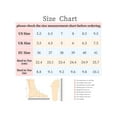 thumbnail image 7 of BLISSFUL STEP Women's Slides Block High Heels Slip on Pointed Toe Slide Mules Coffee 7, 7 of 7