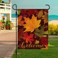thumbnail image 1 of Fall Garden Flag - Fall Gnome Garden Flag, Gnome Fall Garden Flag, Fall Small Garden Flag, 1 of 6