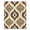 Beige, Pattern 16, variant on ODIKA 4'x6' Machine Washable Non-Slip Area Rug, Aztec Black High Traffic Rug, Black, 949566